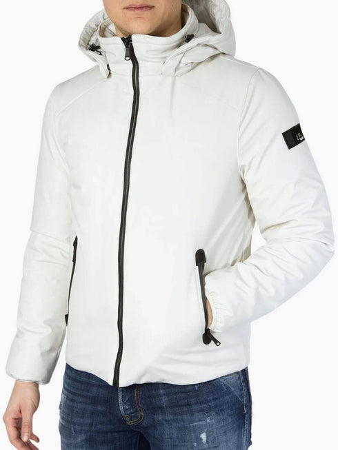 Giubbino Uomo corto in Soft Shell Bianco YESZEE- Francavilla Moda