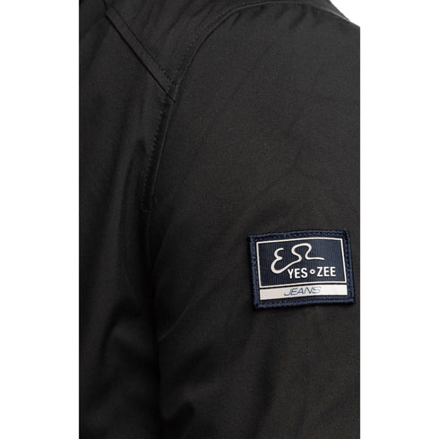 Giubbino Uomo corto in softshell Nero YESZEE- Francavilla Moda