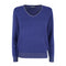 Maglia Donna scollo a V e bordi in lurex Bluette YESZEE- Francavilla Moda