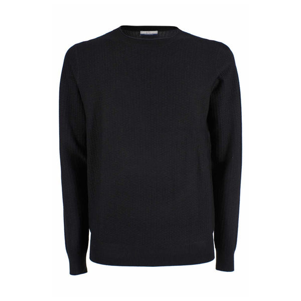 Maglia Uomo a girocollo Nero YESZEE- Francavilla Moda