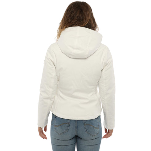 Parka Donna corto in softshell Gesso YESZEE- Francavilla Moda