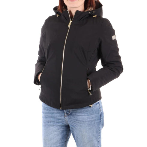 Parka Donna corto in softshell Nero YESZEE- Francavilla Moda