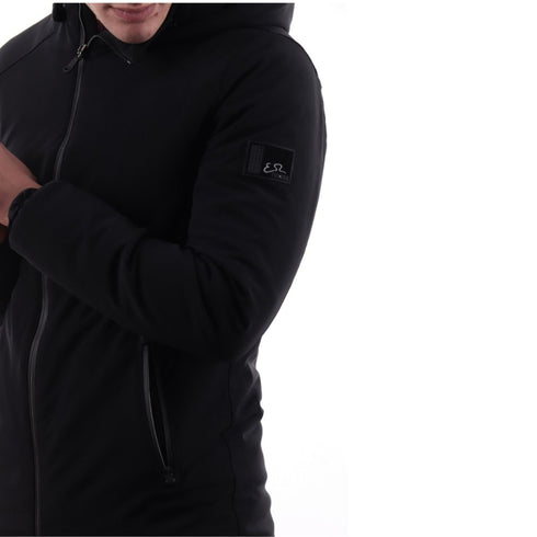 Parka Uomo idrorepellente liscio Nero YESZEE- Francavilla Moda