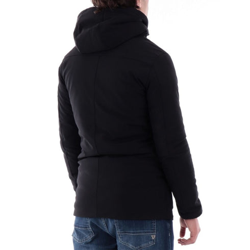 Parka Uomo idrorepellente liscio Nero YESZEE- Francavilla Moda