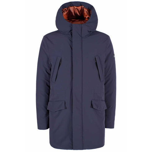 Parka Uomo lungo imbottito Blu YESZEE- Francavilla Moda