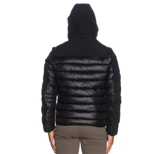 Piumino Uomo Down Tech Doppio Tessuto Nero YESZEE- Francavilla Moda