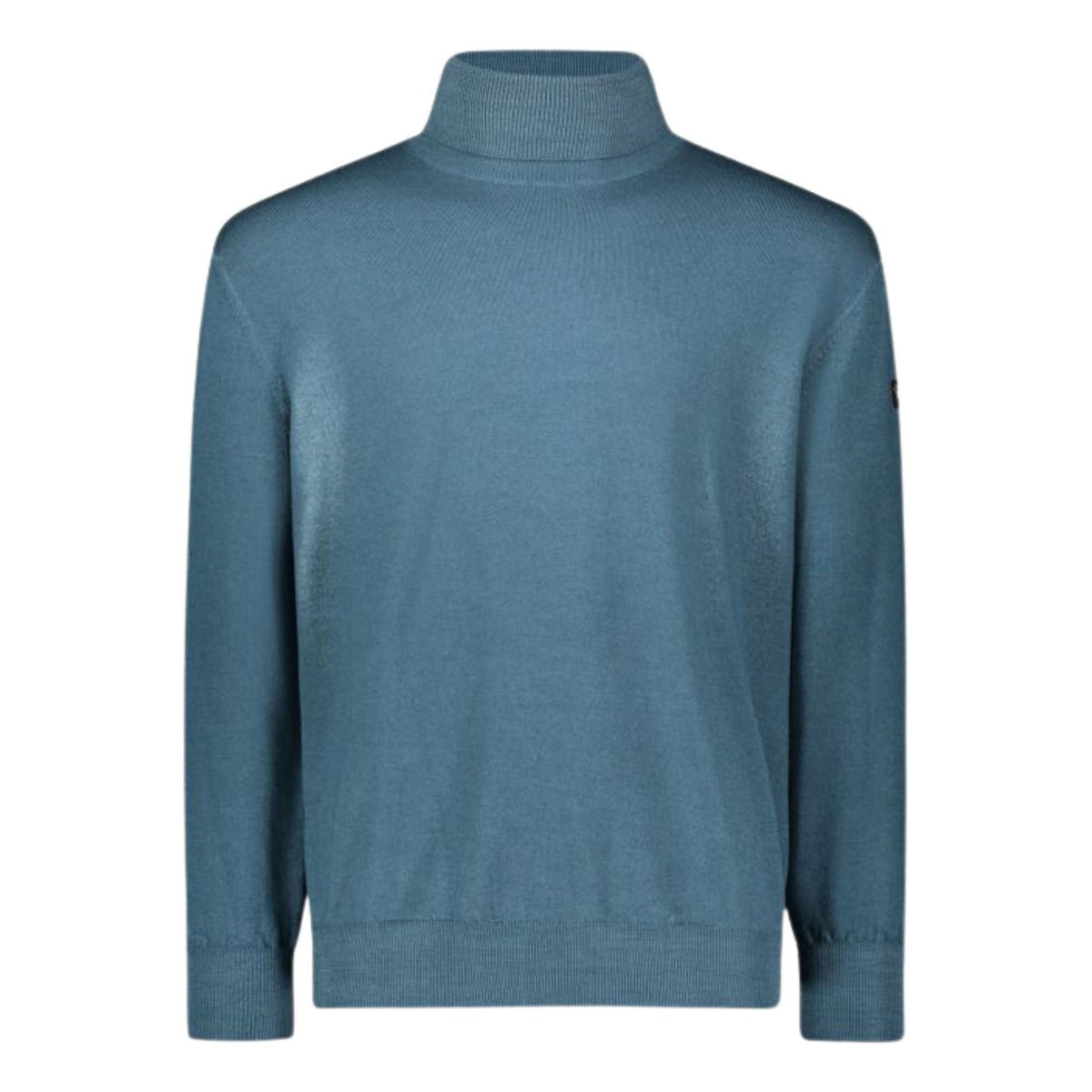 Cardigan Uomo Maglia Grossa A Coste – Collo Alto, Patch Pelle, Comodo E Caldo