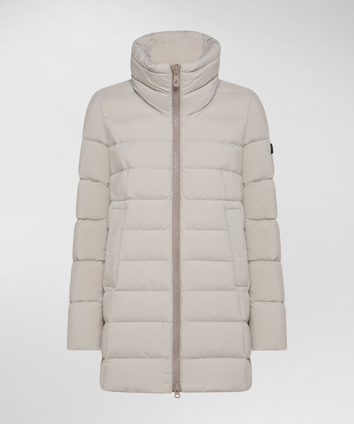 Fur Peuterey Goose Down Piumino Medium Down Jacket For Women In