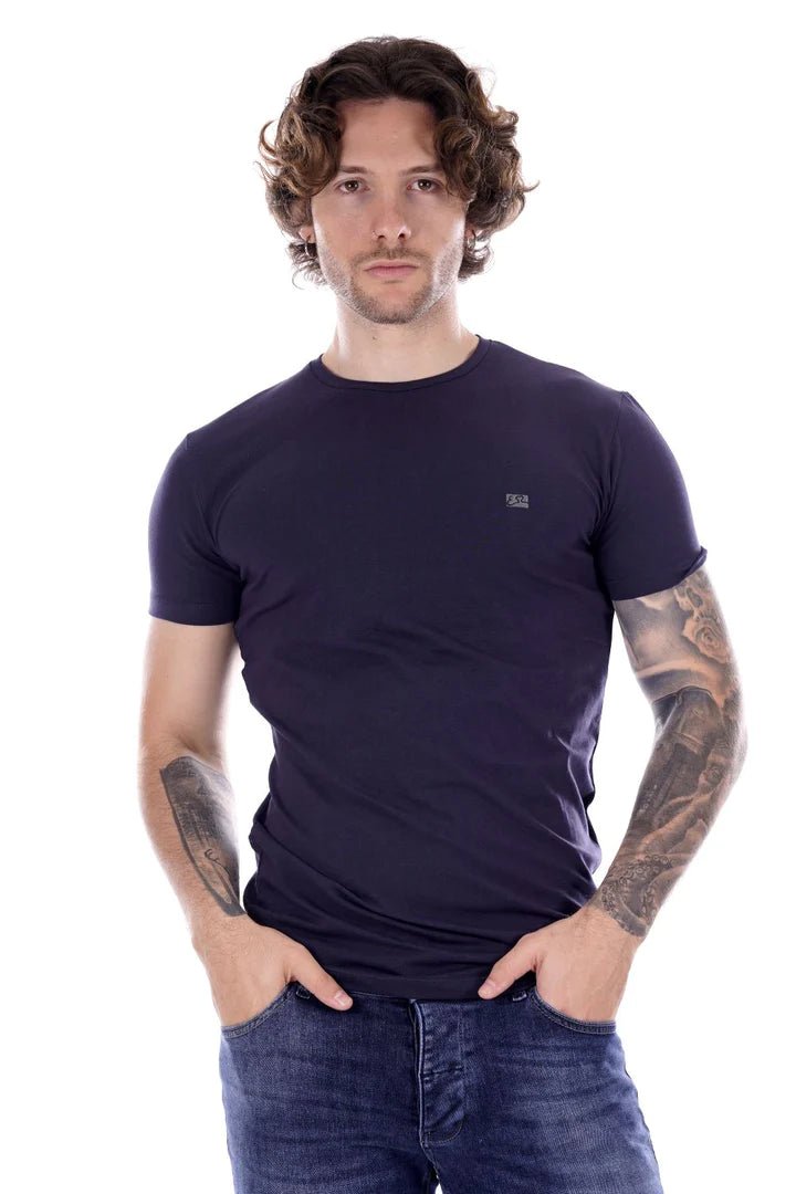 Yes Zee T shirt Uomo in tinta unita Francavilla Moda